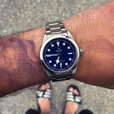 tudor black bay heritage blue|tudor black bay 36mm blue.